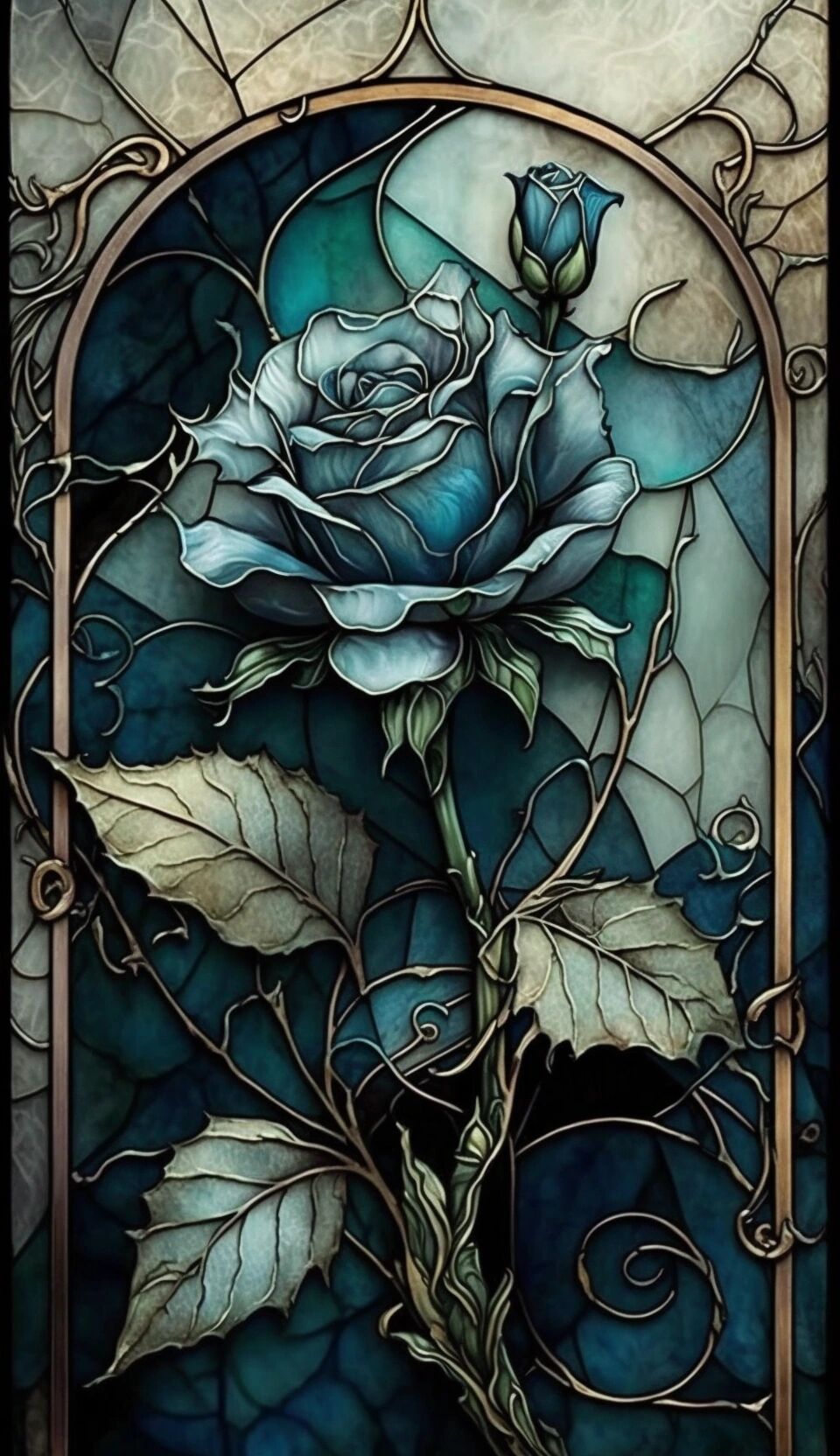 AB Diamond Painting    |  Blue Rose
