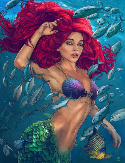 AB Diamond Painting  |  Mermaid