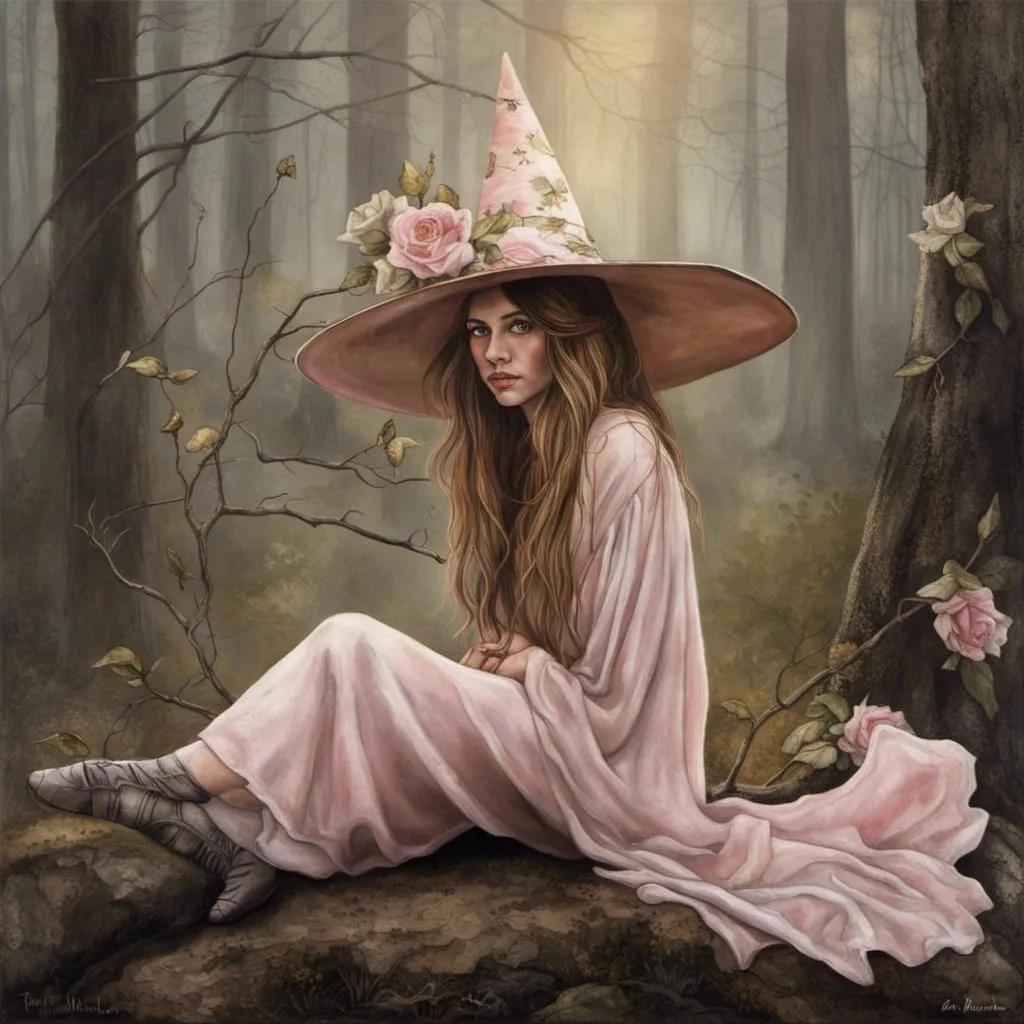 AB Diamond Painting  |  Forest Witch
