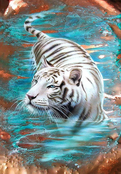 Diamond Painting  |  Tiger