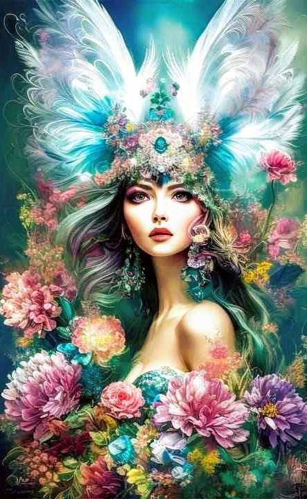 AB Diamond Painting   |  Flower Fairy