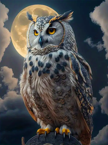 AB Diamond Painting  |Owls