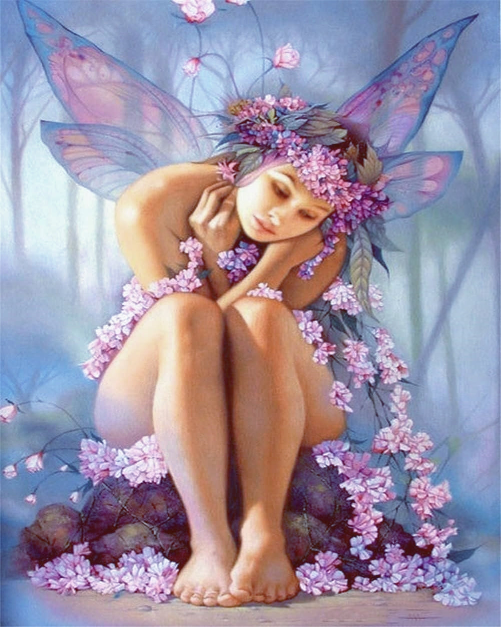 AB  Diamond Painting  |  Butterfly Fairy