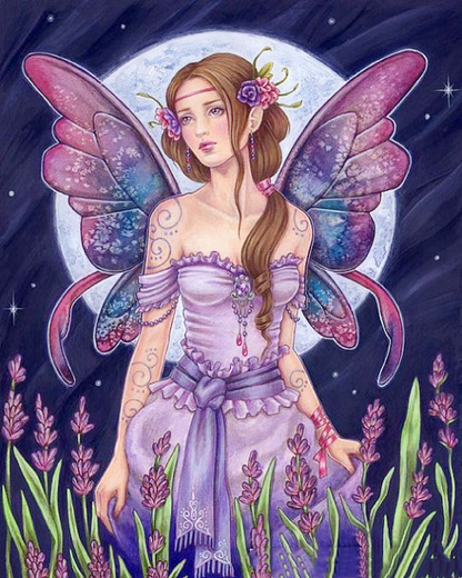 AB Diamond Painting  |  Butterfly Fairy