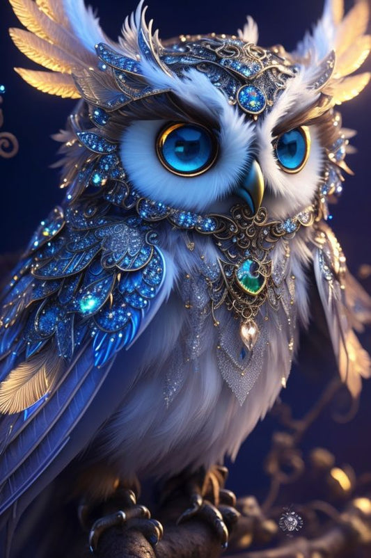 AB  Diamond Painting  | Owl