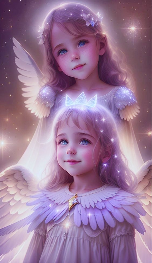 AB Diamond Painting    |  Angel Girl