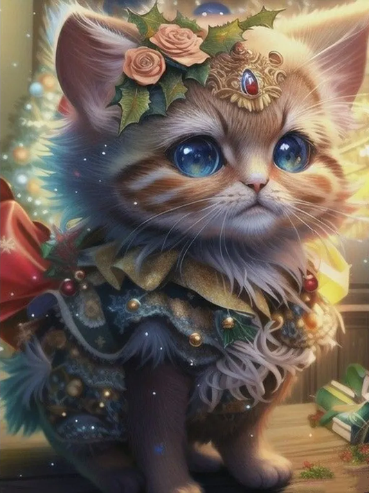 AB Diamond Painting  |  Cute kitten