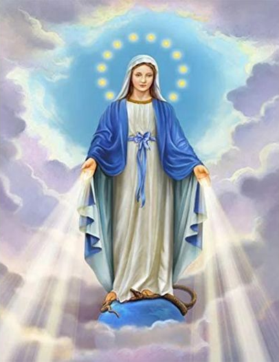 AB Diamond Painting  |  Blessed Virgin Mary