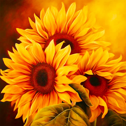 AB Diamond Painting  |  Sunflower
