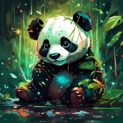 AB Diamond Painting  |  Panda