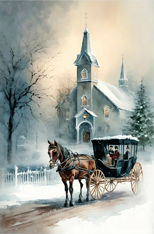 AB Diamond Painting  |  Churches Carriages
