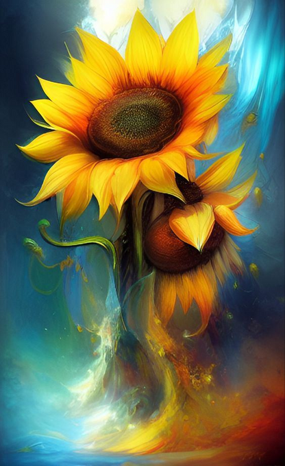 AB Diamond Painting   |  Sunflower