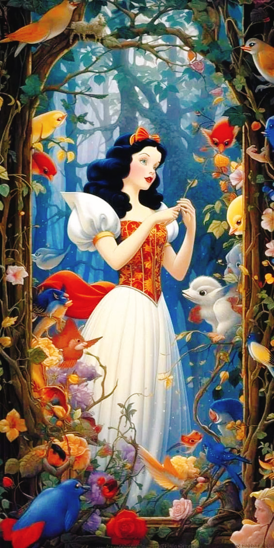 AB Diamond Painting    |  Snow White