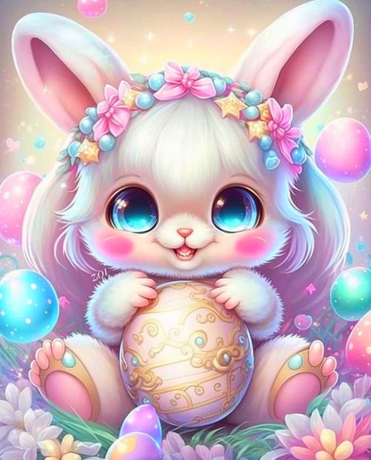 AB Diamond Painting    |  Cute Rabbit