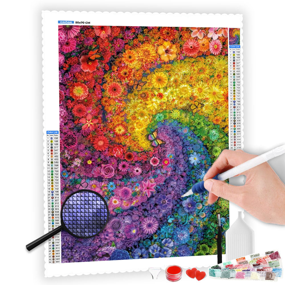 AB luxurious polyester cloth diamond Painting Kits | butterfly punk girl