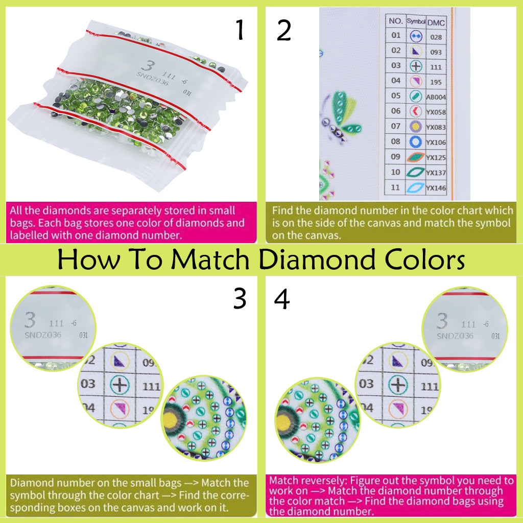 10 pcs set DIY Special Shaped Diamond Painting Coaster | flower coaster