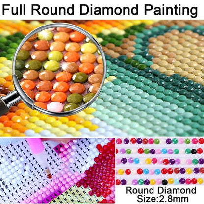 Ostrich | Full Round Diamond Painting Kits | 30*90cm（Ship from China）
