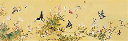 Butterfly Scenery | Full Round Diamond Painting Kits | 30*80cm（Ship from China）