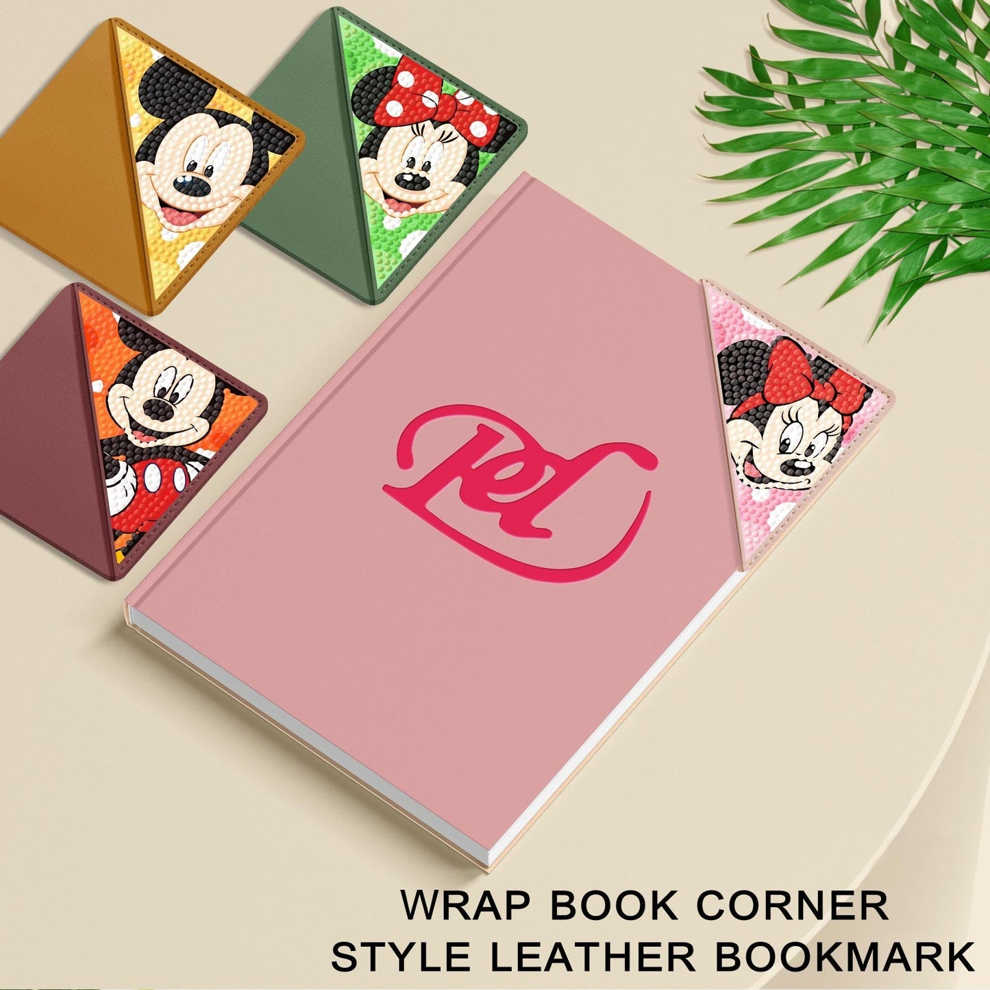 DIY Diamond Painted Wrap Corner Bookmark